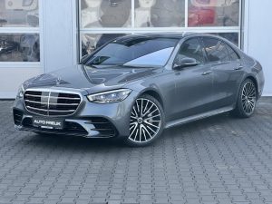 S 450d 4Matic Long, Linia AMG Premium, Pakiet “Rear”, Skrętna oś