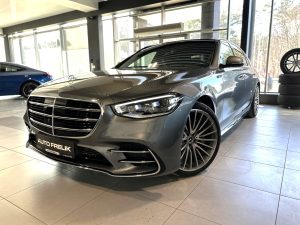 S 450d 4Matic Long, Linia AMG Premium, Pakiet “Rear”, Skrętna oś